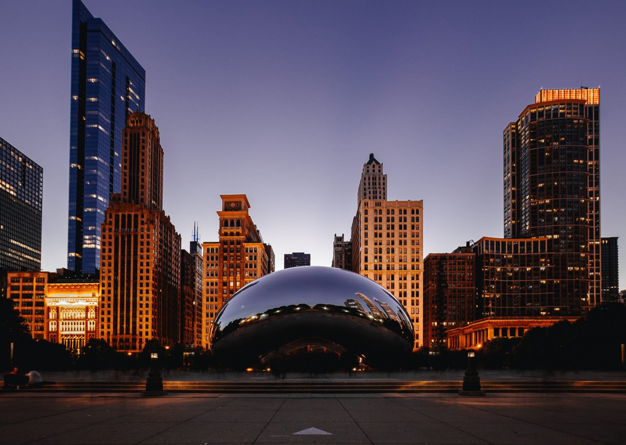 Chicago Cloud Gate — Tooru's home city